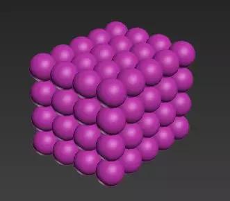 晶体的微观结构（图片来源：作者绘制）